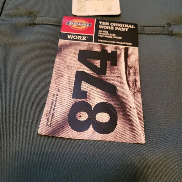 Dickies 874 Work Pants in Gray - Picture 6 of 9